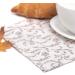Buy Papstar Royal Collection Napkins - 50 Pack 1/4 Fold Damascato Brown 40x40 cm - International Shipping Available - Buy Online on GoSupps.com