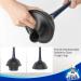 MR.SIGA Toilet Plunger and Bowl Brush Combo - Navy | Bathroom Cleaning Essential - Buy Online on GoSupps.com