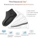 Gycdwjh Men's Diabetic Shoes - Wide Width Orthopedic Walking Shoes for Arthritis, Edema, and Swollen Feet - Size 10 Black - Buy Online on GoSupps.com