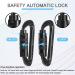 BEIFENG Heavy Duty Locking Carabiner Clips - 4 Pack, Black - for Camping, Hiking, Outdoor, Gym - Small Carabiners for Dog Leash & Harness - Auto Locking - Buy Online on GoSupps.com