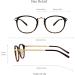 LifeArt Blue Light Blocking Glasses | Anti Eyestrain & Glare | +4.00 Magnification | Computer Gaming & TV Glasses for Men & Women - Buy Online on GoSupps.com