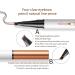 Waterproof Dark Brown Eyebrow Pencil - Quick Drying Wipe-Resistant Effortlessly Create Natural Shapes - Buy Online on GoSupps.com
