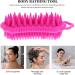Coolhiya Silicone Scalp & Body Massage Brush - Ultimate Bathing Washer & Cleaning Device for Deep Cleansing & Relaxation - Buy Online on GoSupps.com