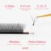 Curacoro W Eyelash Extensions - 3D Handmade Volume | C CC D Curl | 0.05-0.07mm Thickness | Mixed Lengths 9-15mm | Full & Fluffy Look | Long Lasting & Easy Application - Buy Online on GoSupps.com