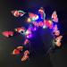 LED Butterfly Wreath Hairband for Women & Girls - Red | Wedding Party Photography Props - Buy Online on GoSupps.com