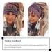 Cakure Boho Wide Headbands Set - Pack of 3 for Women and Girls | African Head Wraps, No Slip, Elastic Sweat Bands for Yoga Workout - Buy Online on GoSupps.com