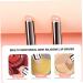 2 PCS Reusable Lipstick Brush Set - Soft Silicone Lip Applicator with Dust Cover for Lipstick Lip Gloss & Lip Balm - Buy Online on GoSupps.com