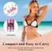Beanify 2024 Led Display Electric Razor Beauty Women's Wet & Dry Electric Shaver Painless 4 in 1 Painless Body Razors Cordless 3-Blade Ladies Shaver for Legs Arm Underarms Bikini Purple Pink - Buy Online on GoSupps.com