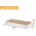 Smartbean Double-Sided Cardboard Scratcher Pad | Durable Cat Scratching Post | Indoor Toy for Cats | High Density Cardboard | Long Lasting Scratch Pad - Buy Online on GoSupps.com
