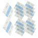 Didiseaon 100pcs Makeup Palette Nail Color Palettes Makeup Pallet Makeup Supplies Adhesive Makeup Plate Makeup Mixing Palette Women Cosmetic Palettes Pu Disposable Liquid Foundation