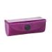 CHERKRAFT Premium Soft Leather Purple Lipstick Case with Mirror - Handbag Organizer and Lipstick Holder - Buy Online on GoSupps.com