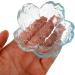 Baluue Glass Nail Soaking Bowl Flower Finger Bowl Nail Gel Polish Remover Bowl Manicure Soaker Bowl for Fingernail Toenail Caring Soak Off - Buy Online on GoSupps.com