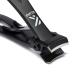 Nail Clippers for Thick Nails  KLIPP 15 mm Wide Jaw Thick Fingernail and Toenail Cutter with Curved Stainless-Steel Blades and Black Vacuum Coating  Podiatry Tool for Manicure Pedicure Toe Nail Care
