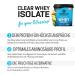 Bodylab24 Clear Whey Isolate 1200g Ice Tea Lemon protein shake made from 96% whey protein isolate refreshing fruity drink can help build muscle - Buy Online on GoSupps.com