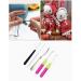 Pack of 5 Different Sizes Latch Hook Crochet Needle Hook Tools for Braid Hair Scarf Carpet Making and Other Crafts - Buy Online on GoSupps.com
