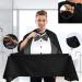 Visesunny Tuxedo Barber Cape with Bow Tie Anti-Static Water-Resistant Hair Cutting & Shaving Bib for Professionals | Adjustable Snap Closure | International Shipping - Buy Online on GoSupps.com