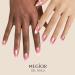 MEGIOR Pearl Jelly Red Gel Nail Polish 15ML Shimmer Gel Polish 1PC White Glitter Nail Polish Gel Soak Off UV Gel Polish Translucent Color Neutral Gel Polish for Nail Art Manicure DIY at Home - Buy Online on GoSupps.com