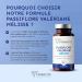 Passionflower Valerian | 100% Plant-Free Sleep Formula | With Melatonin Free | With Melissa for Fast Sleep/Repairing Sleep | 90 Capsules | Made in France | Terravita - Buy Online on GoSupps.com