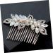DOITOOL Bridal Headdress Rhinestone Bridal Comb Silver Hair Clip Combs for Women Hair Combs for Gold Headpiece Bride Hair Clip Rhinestone Headpiece Accessories - Buy Online on GoSupps.com