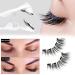 Magnetic Eyelashes - Natural Look Wispy Lashes with Clear Band & Applicator | No Glue Needed Reusable & Easy to Wear - Buy Online on GoSupps.com