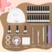 SPTHTHHPY Gel Nail Polish Starter Kit - 20 Colors with 48W Nail Lamp, Top & Base Coat, Manicure Tools - Beginner Set - Buy Online on GoSupps.com