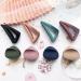 Hair Claw Clips 8 Colors LAKYTION French Matte Claw Clip Stylish Triangle Hair Claw Non Slip Hair Clip Clamps Styling Accessories for Women Girls 8 Pack