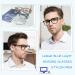 OCCI CHIARI Blue Light Blocking Reading Glasses for Men - XL Comfort Readers Black 1.5x | International Shipping Available - Buy Online on GoSupps.com