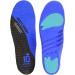 10 Seconds 3100 Multi-Sport Cushion Insoles - Blue/Black - Size M 7.5-9/ W 9-10.5 | 1 Pair - Buy Online on GoSupps.com