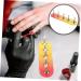 Beaupretty 4 Sets Nail Practice Holder Nail Decorations for Nail Art Creative Nail Display Convenient Nail Display Beauty Fake Nails Nail Holders for Nail Painting Cosmetic Plastic Bracket - Buy Online on GoSupps.com
