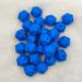30pcs Deep Sky Blue 17mm Silicone Icosahedron Beads for Mom Jewelry Necklace Making - Buy Online on GoSupps.com