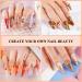 LanFo Acrylic Powder Set - 12 Colors Kit for Professional Acrylic Nails Extension - Nude, Brown, and Orange Shades - No Nail Lamp Needed - Buy Online on GoSupps.com