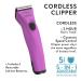 Wahl Creativa Cordless Pet Clipper with 5-in-1 Blade - Berry (#41876-0431) - Buy Online on GoSupps.com