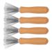 ERINGOGO 4 pi ces Lot de Nettoyeurs Peigne Ergonomiques pour Enlever Cheveux et Poils Outil Pratique pour Brosses et Peignes Facile Transporter