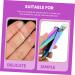 Mikinona 1 Set Nail Set Nail Tips Nails Nail Buffer Block Plastic Nail French Manicure Kit Nail Grinding Bar Nail Grooming Kit Manicure Clippers Fingernail Stainless Steel Artificial 13X7cm Assorted Color 3 - Buy Online on GoSupps.com