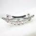 Faship Red Crystal Floral Hair Barrette Clip - Elegant Hair Accessory - Buy Online on GoSupps.com