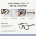 Cyxus Blue Light Filter Glasses - Anti-Blue Light No Prescription Needed Stylish Matt Black - Protect Your Eyes from Screens - Buy Online on GoSupps.com