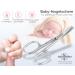Nail Scissors with Curved Cutting Surface & Blunt Tip | Elegant Case - International Shipping - Buy Online on GoSupps.com
