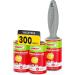 KONIZY Pet Hair Lint Rollers Mega Value Set - 300 Sheets - Portable Lint Remover for Clothes, Furniture, Carpet - Dog & Cat Hair Removal - Extra Sticky - Upgraded Handle - Red - Buy Online on GoSupps.com
