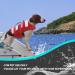 Adjustable Ripstop Dog Life Jacket - Red and White Stripes XXL - Buy Online on GoSupps.com