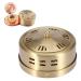 Moxa box portable copper moxa box 6-hole chinese mugword moxa heat pack for back pain muscle stiffness treatment of digestive disorders
