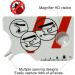 IZyufan Tick Card - Tick Scale with Magnifying Glass for Quick Tick Removal | Pet & Child Safe Tick Cleaner - Buy Online on GoSupps.com