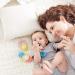 Hape Rattle & Teether Collection - 3-Piece Set for Babies | Soft Colors - Buy Online on GoSupps.com