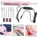 Ipetboom Gel Kit 1 Set Polisher Nail Drill Head Kit De Manicura Small Rig Manicure Tools Nail Supplies Kit De Para U as En Gel Nails Kit Aluminum Alloy Miss Small Drilling Rig Pedicure 11.2X2X2CM Rose Gold - Buy Online on GoSupps.com