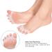 Bunion Pain Relief Toe Separators & Stretchers for Yoga & Running - Latex-Free Spacer Corrector for Valgus & Crooked Toes - Buy Online on GoSupps.com