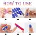 8 Sheets Solid Color Full Wraps Nail Stickers with Nail File MWOOT Self-Adhesive Nail Art Polish Stickers Strips Nail Wraps Decals for DIY Manicure Tips Decoration - Buy Online on GoSupps.com