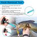 Fishing Tool Kit with Lures, Hooks, Lip Gripper, Digital Scale, Pliers, Sheath, and Lanyard - 134 Pcs, Blue Fresh Style - Buy Online on GoSupps.com