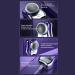 Mini Electric Hair Trimmer - Portable Low Noise Beard Trimmer Fast Charging Gradient Purple - International Shipping Available - Buy Online on GoSupps.com