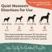 NaturVet Quiet Moments Calming Aid with Melatonin - 70 Soft Chews for Pet Anxiety Relief - Buy Online on GoSupps.com