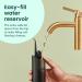 Buy Quip Water Flosser - Cordless Adjustable Pressure Teeth Cleaner with 360 Rotating Tip | Rechargeable All-Black Dental Pick - International Shipping Available - Buy Online on GoSupps.com
