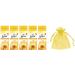 Lenor Laundry Perfume in-Wash Scent Booster Beads 176gr Summer Breeze Scent 5Pk + Our Gift for You: Organza Bag Size: 9 x 7 x 0.1 cm